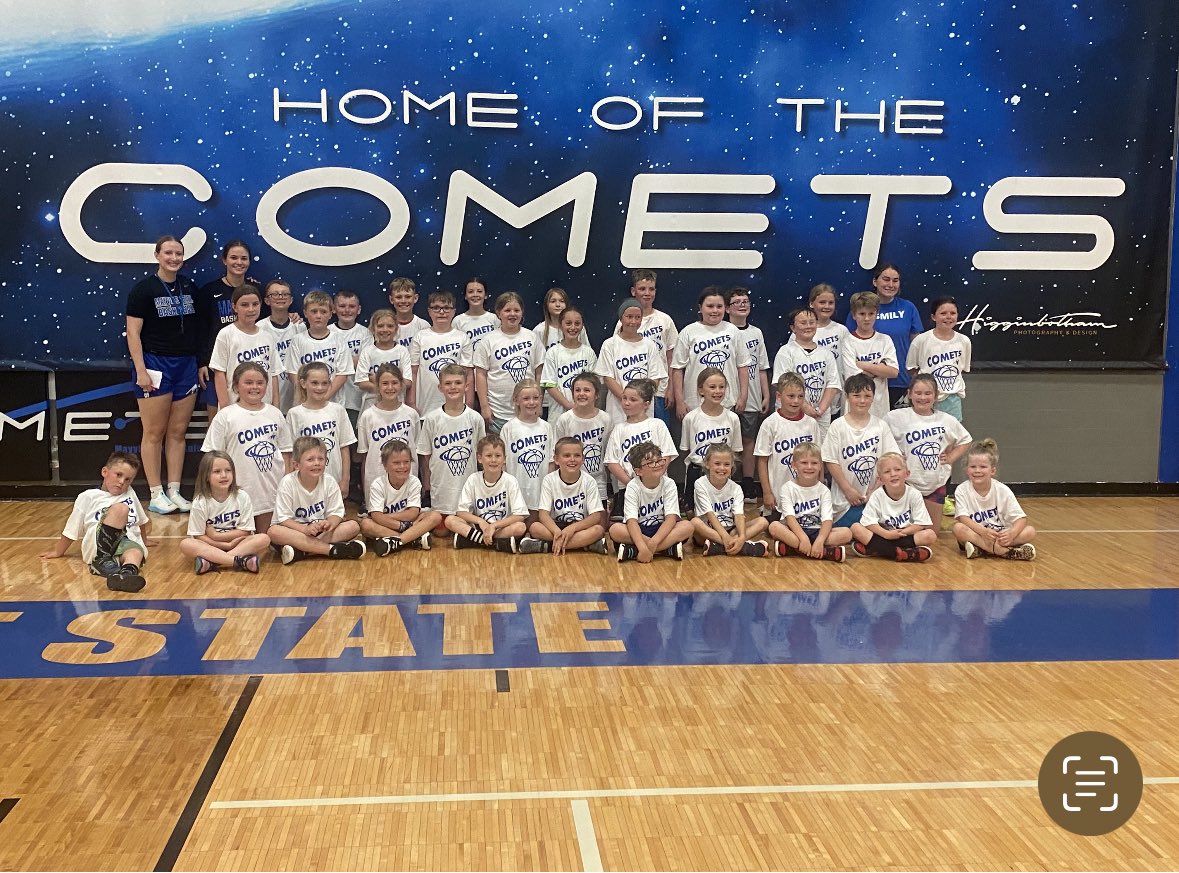 CometsWBB's tweet photo. Great week of basketball and games this past week at Future Stars Basketball Camp. Great job by @claireblascziek and our players for leading the camp. Great job by ALL. Till next summer. https://t.co/KKYNPRI73m