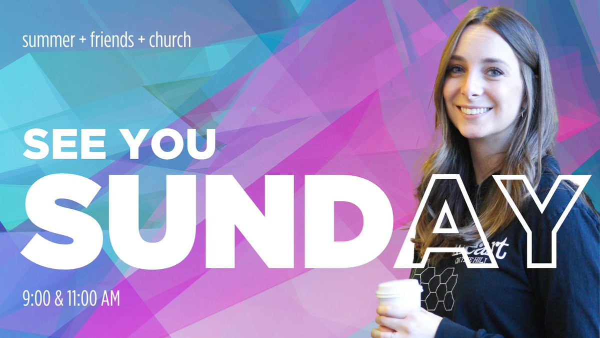 It's our favorite day of the week, and what better way to start the day than attending church with friends?  See you there! clacamphill.com