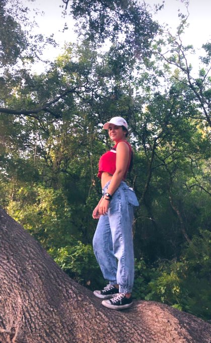 Here&rsquo;s a picture of me yesterday sided by a photo of me in a tree 5 years ago. Later. https://t.co/1