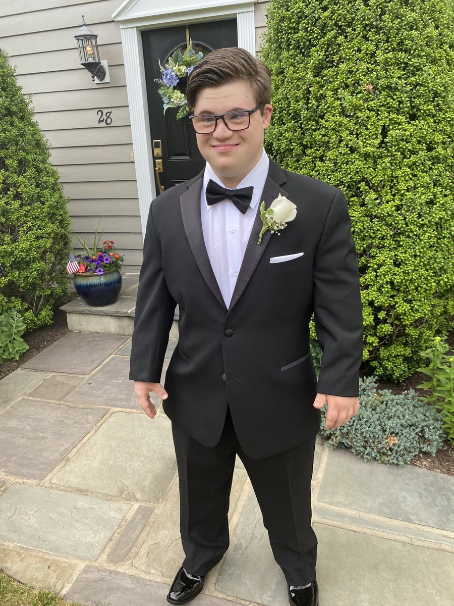 JenEnderlin's tweet photo. Is this James Bond?  Or is it Nick Blougouras. Is he going to the Casino Royale? Or the ECLC Prom. https://t.co/Q6m8MYnIdp