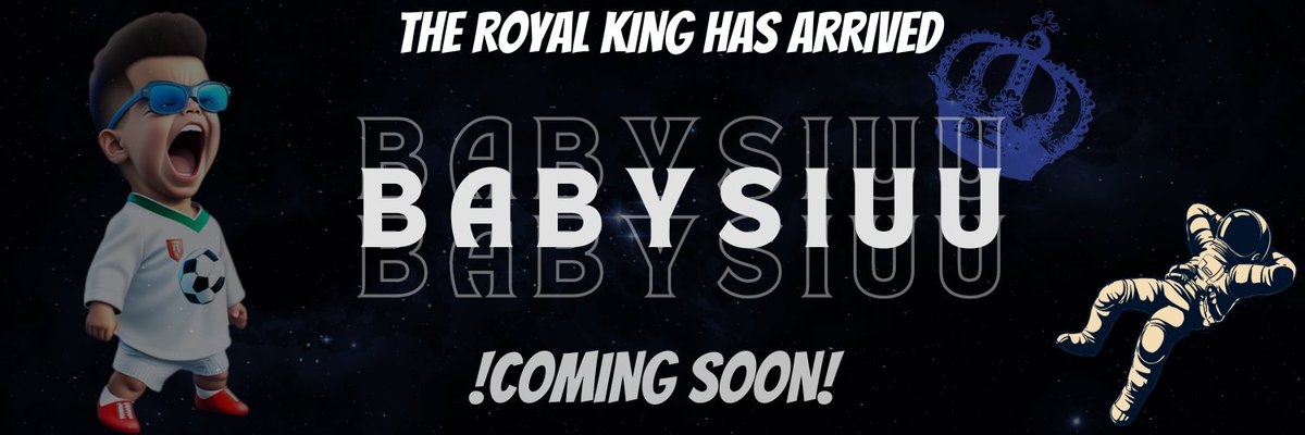 babysiuu_'s tweet photo. There is only one true GOAT🐐, you just have to meet us!
@babysiuu_ 💎💎
🔝¡COMING SOON!🔝

#GOAT #babysiuu #Crypto #cryptocurrency #MEXC #MemeCoinSeason #memecoin #CR7 #marcianofinanzas #Gateio #Trending #ElonMusk #Finanzas #viral #X1000 #ComingSoon #X1000GEM #USDT #BNB #Space https://t.co/UwT9Bv2hu6