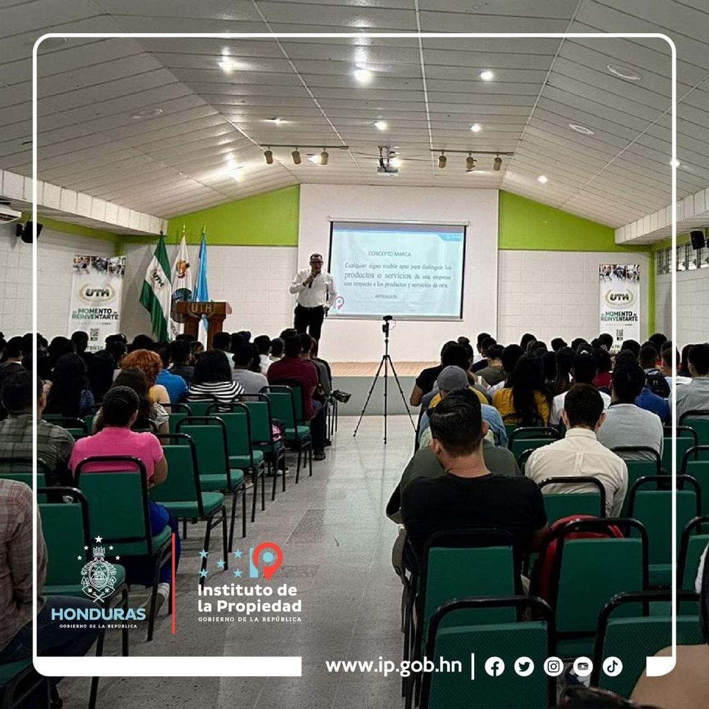 ip_hond's tweet photo. Fortaleciendo los Centros de Apoyo a la Tecnología e Innovación #CATIS del litoral atlántico, @ip_hond, a través de la Dirección General de Propiedad Intelectual #DIGEPIH impartió una jornada de capacitación a las siguientes instituciones: Soluciones Empresariales, #CURLA y #UTH https://t.co/x8gIEm1eNq