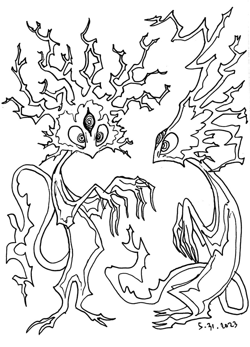 Stuff from my sketchbook pt. 2! #splatoon #hollowknight #slugcity