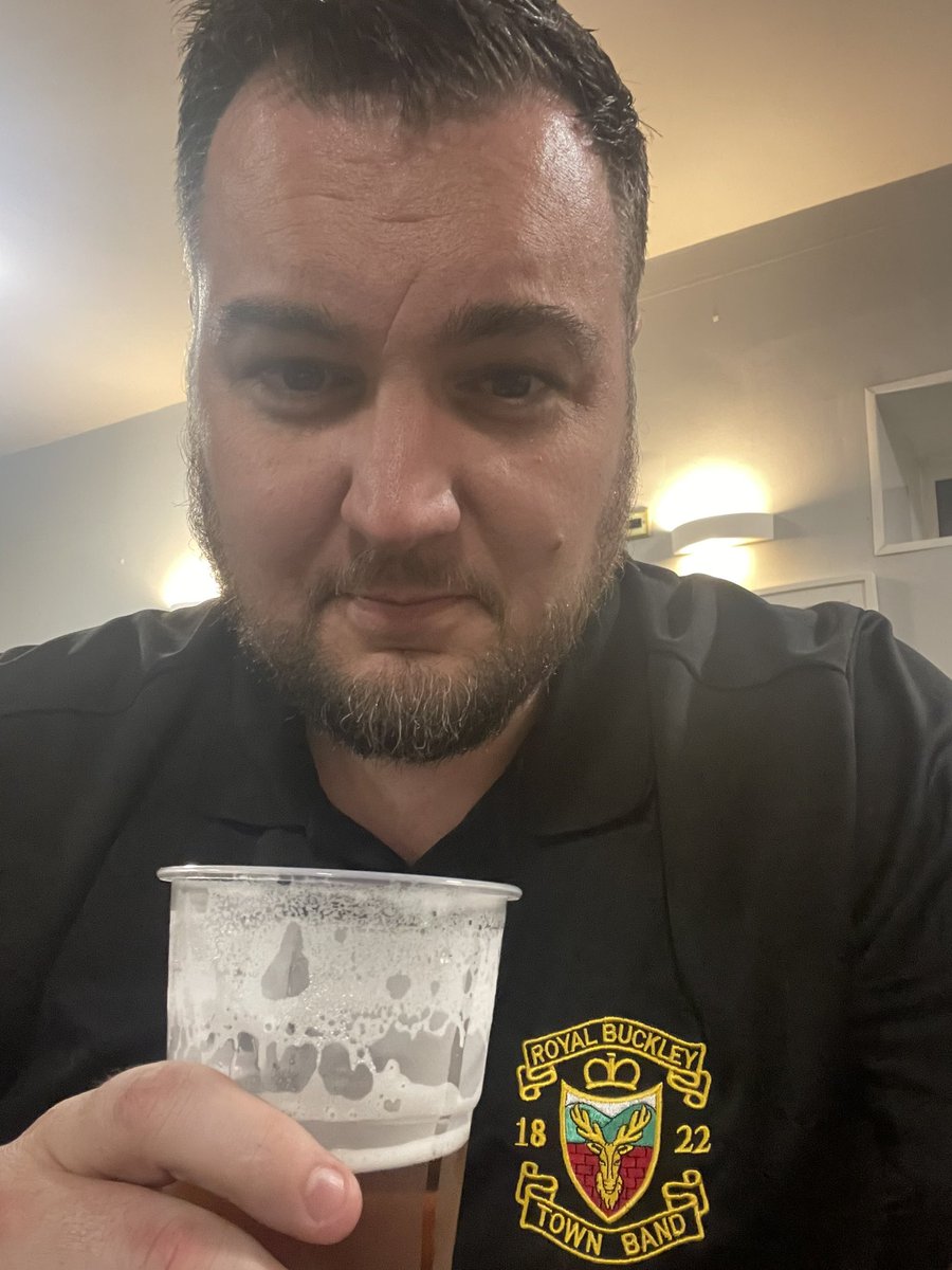 Had a great day at Whit Fridays with <a href="/BuckleyBand/">Royal Buckley Town Band</a>. Always a pleasure, time for a beer.