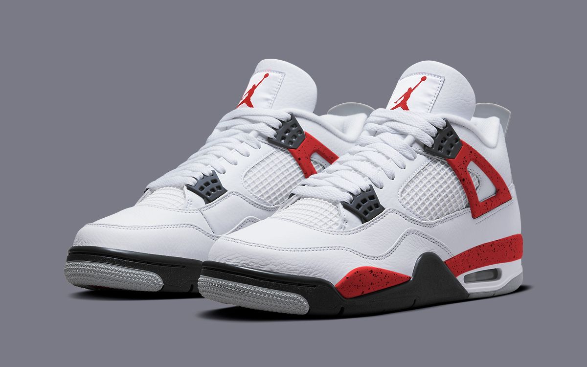 Will we finally see the the Jordan 4 'Red Cement' release in august? This is a really clean colourway. A great summer sneaker.