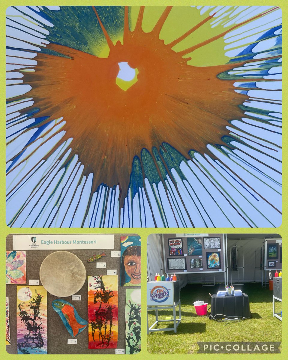 dtl45's tweet photo. #westvaned are you ready? We are! Come down to Culture Fest and marvel at how talented the WVS students are and try your hand at spin art or water colours. @lizhill45 @WestVanSchools https://t.co/DWlj9SDkEa