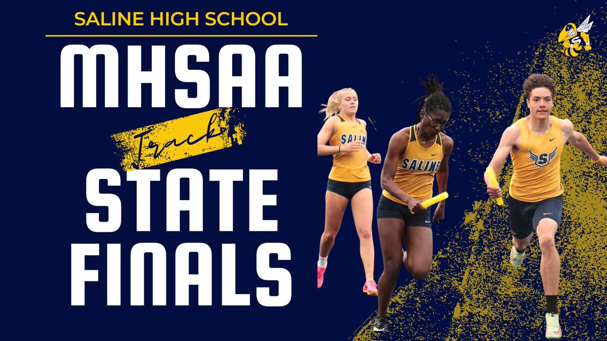 Saline Athletics (@salineathletics) on Twitter photo The <a href="/SalineSpeed/">Saline Speed Men's T & F</a> @XCSaline <a href="/SalineGirlsXC/">Saline Girls XC&Track</a> Hornets are competing in the State Finals at Rockford High School tomorrow. Best of luck to our runners, jumpers, and throwers! Go Hornets! The <a href="/SalineSpeed/">Saline Speed Men's T & F</a> @XCSaline <a href="/SalineGirlsXC/">Saline Girls XC&Track</a> Hornets are competing in the State Finals at Rockford High School tomorrow. Best of luck to our runners, jumpers, and throwers! Go Hornets!