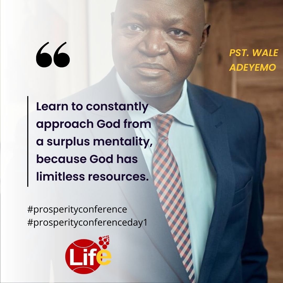 UmaruJr's tweet photo. From the Prayers - Worship & Praise - SERMON!
Prosperity Conference ‘23 got a wonderful start🚀
How to get the overflowing life:
1) Stay connected to Jesus everyday. Joshua 1:8 (KJV)
2) Stop complaining and start being grateful
#prosperityconference
#prosperityconference2023 https://t.co/erjzV0SVEh