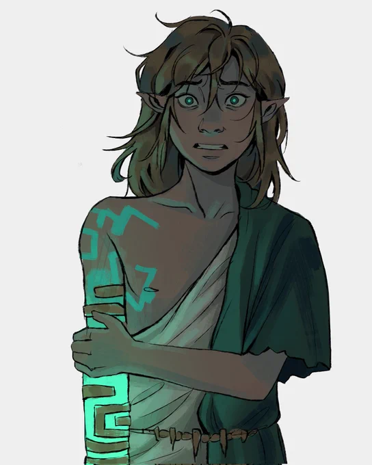 Corrupted arms are just so cool #TearsOfTheKingdom #totk