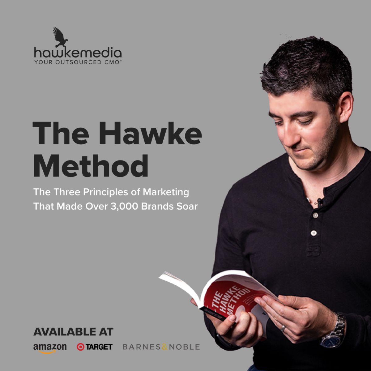 ErikHuberman's tweet photo. ✨ It's been over a year since my book, #TheHawkeMethod, hit the market! ✨ The book tackles everything that you need to know about building awareness, nurturing clients, and establishing trust in your brand. https://t.co/ECf6knJxOQ
