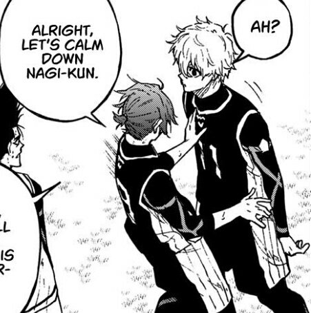 erskyee's tweet photo. Nagi "i'm a pacifist, i don't fight or get angry" Seishiro . https://t.co/rR4T3QJHa2