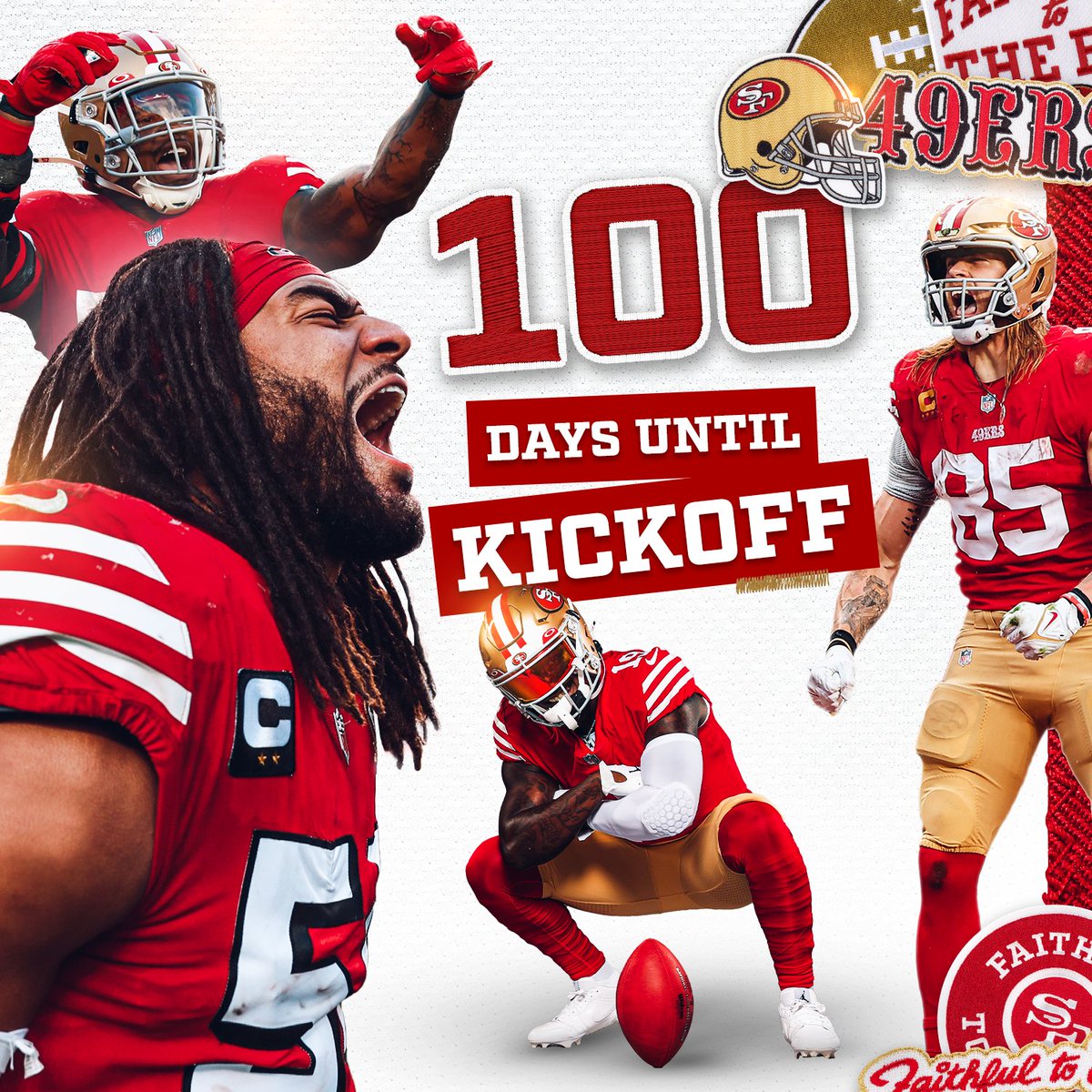 Counting down the days... 

💯 days 'til #SFvsPIT!