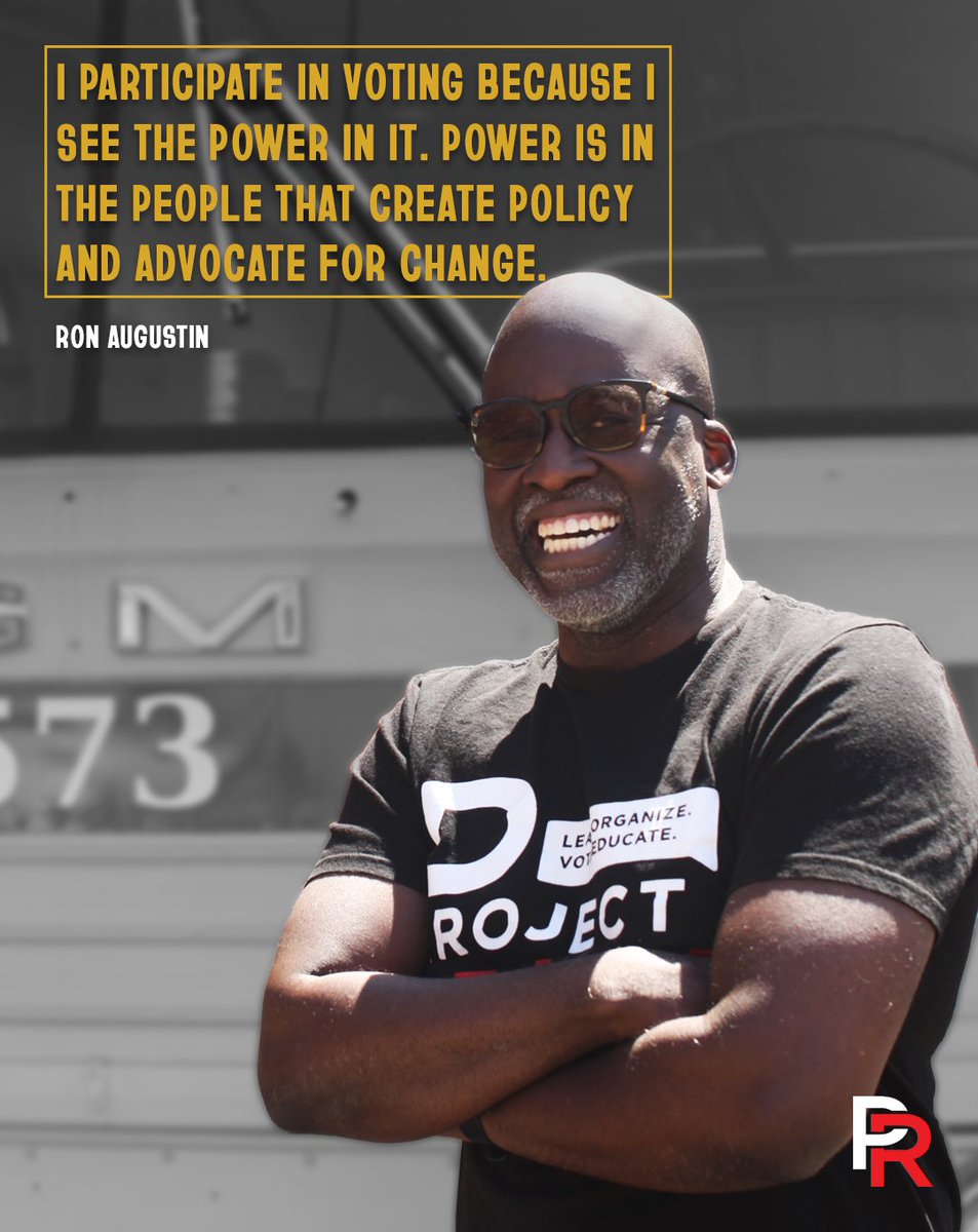 “I participate in voting because I see the power in it. Power is in the people that create policy and advocate for change.” - Ron Augustin

Take action and join #VotersofNewark in exercising our power to vote this coming Tuesday, June 6th. 

projectreadynj.org/vote 

#NJprimary