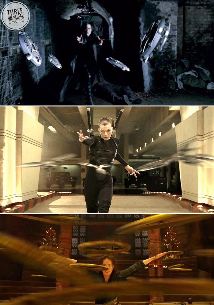 1- Underworld - Len Wiseman, 2003
2- #ResidentEvil: Afterlife - Paul W. S. Anderson, 2010
3- Journey to the West: Conquering the Demons - @stephenchow, DerekKwok, 2013
.
.
@katebeckisale @MillaJovovich
#horror #filmmaking #cinematography #KateBeckinsale #MillaJovovich
