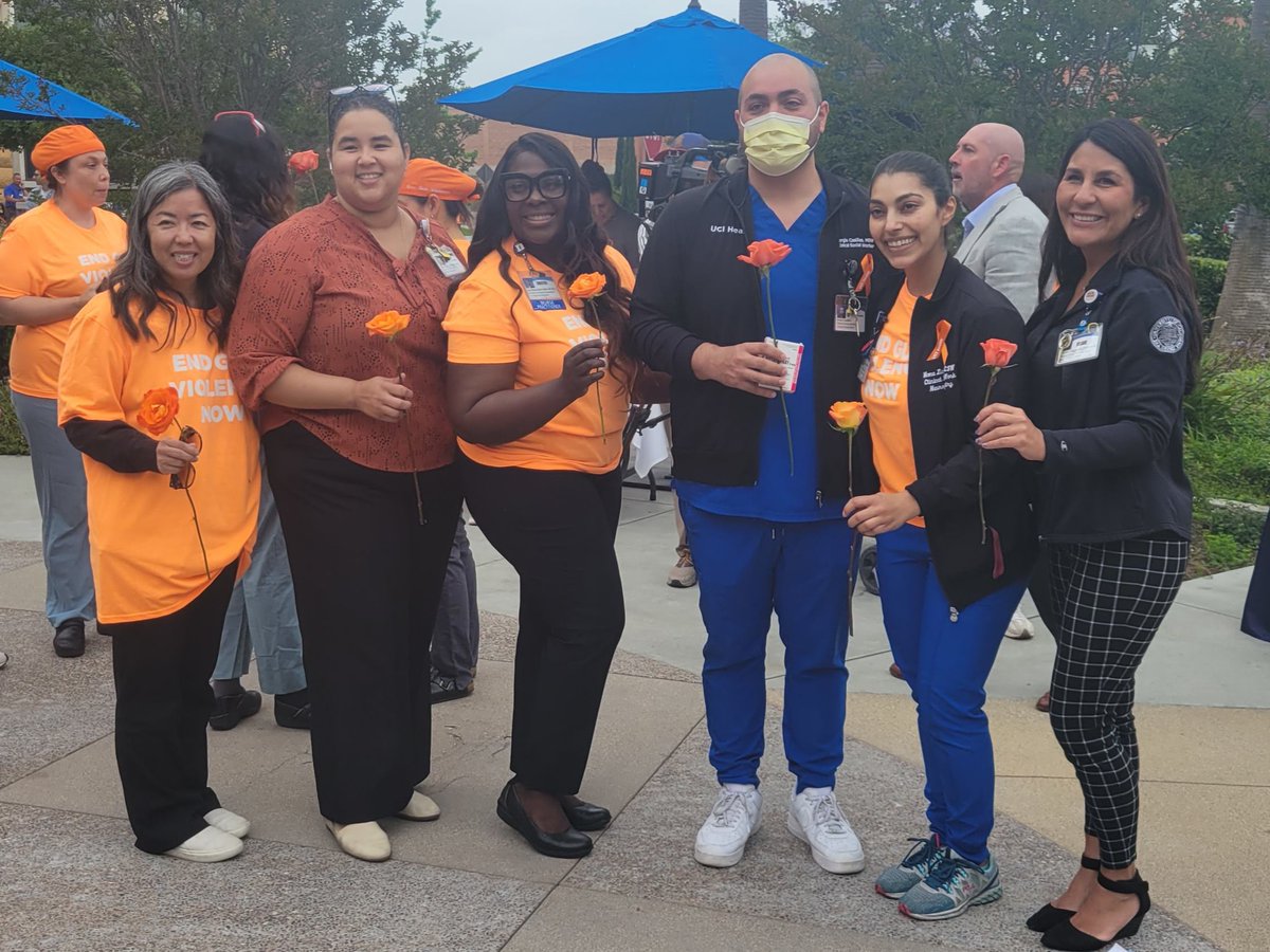 As the only Level I trauma center in Orange County, #UCIHealth is committed to supporting National Gun Violence Awareness Day and Wear Orange. UCI Health proudly joined the nationwide movement to raise awareness and take action against gun violence. bit.ly/3MORh13