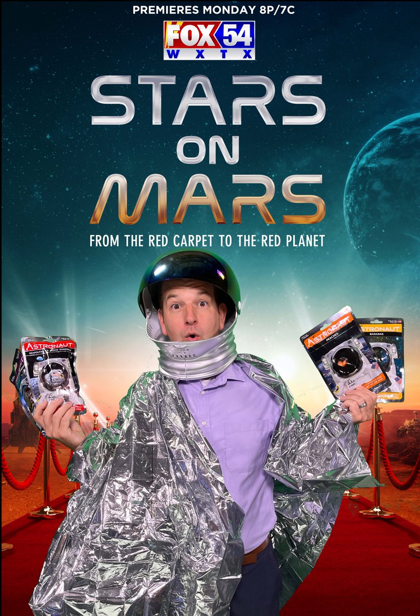 While we get ready for the premiere of ‘Star on Mars’ MONDAY at 8p/7c on Fox 54, Derek Kinkade is deciding what special ‘freeze dried treat’ he’s going to have. What do you think he should eat? Vanilla ice cream or Neapolitan ice cream? #StarsOnMars @WilliamShatner