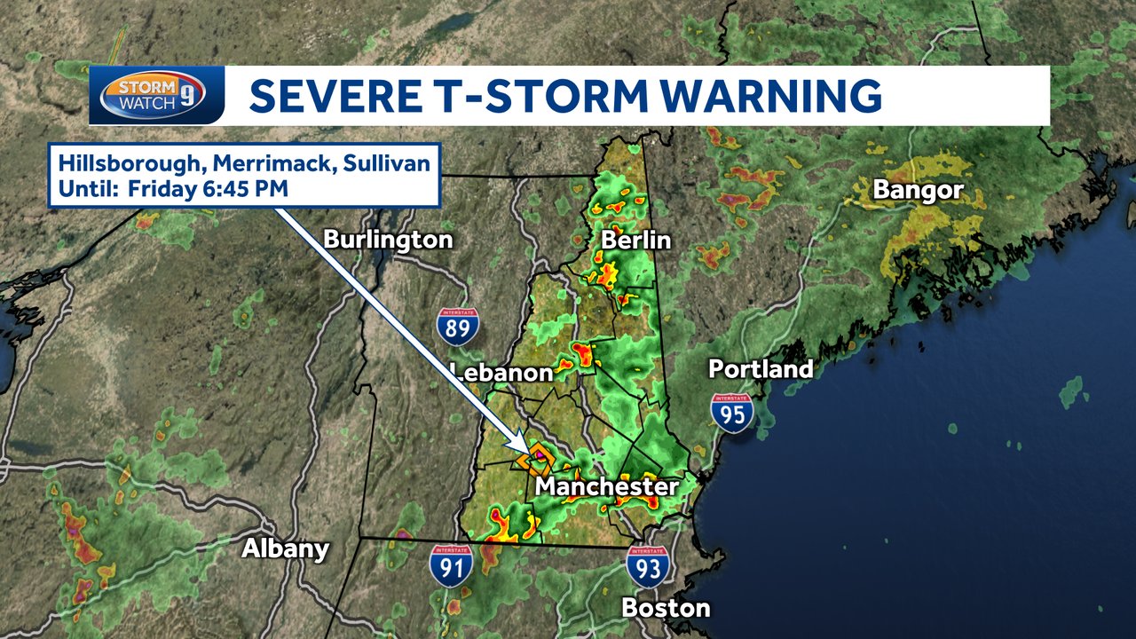 WMUR News 9 Weather on Twitter "Good evening, you'll find tonight's