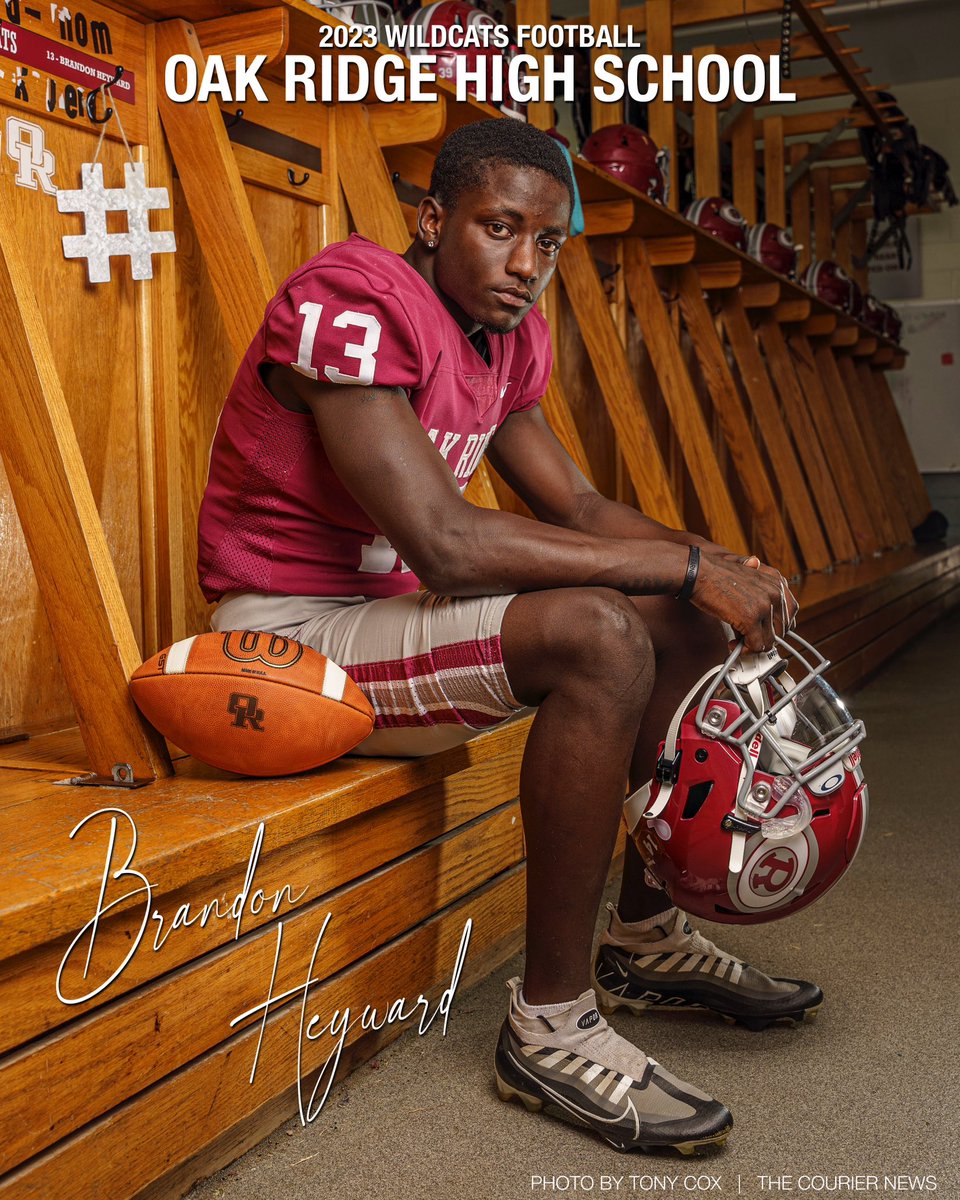 GAME ON.  Meet Brandon Heyward. ORHS Class of 2024. 4-⭐️ Wide Receiver  (Rivals.com) The Courier News’ issue of The Program is coming in August. Looking forward to showcasing Anderson County, Clinton, Oak Ridge, Oliver Springs, Campbell County and Powell.