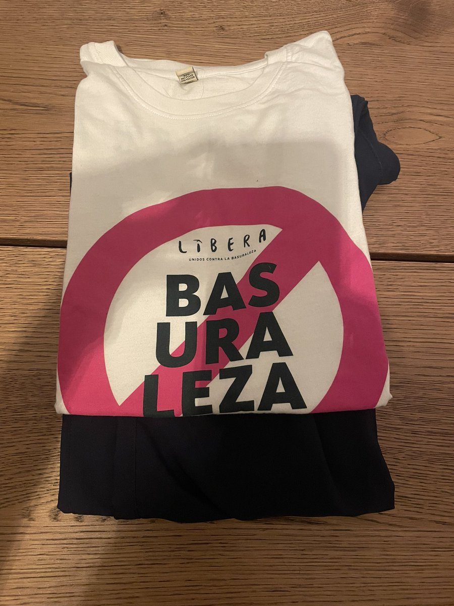 nievesrey's tweet image. Todo listo para mañana para aportar mi granito contra la #basuraleza #libera1m2