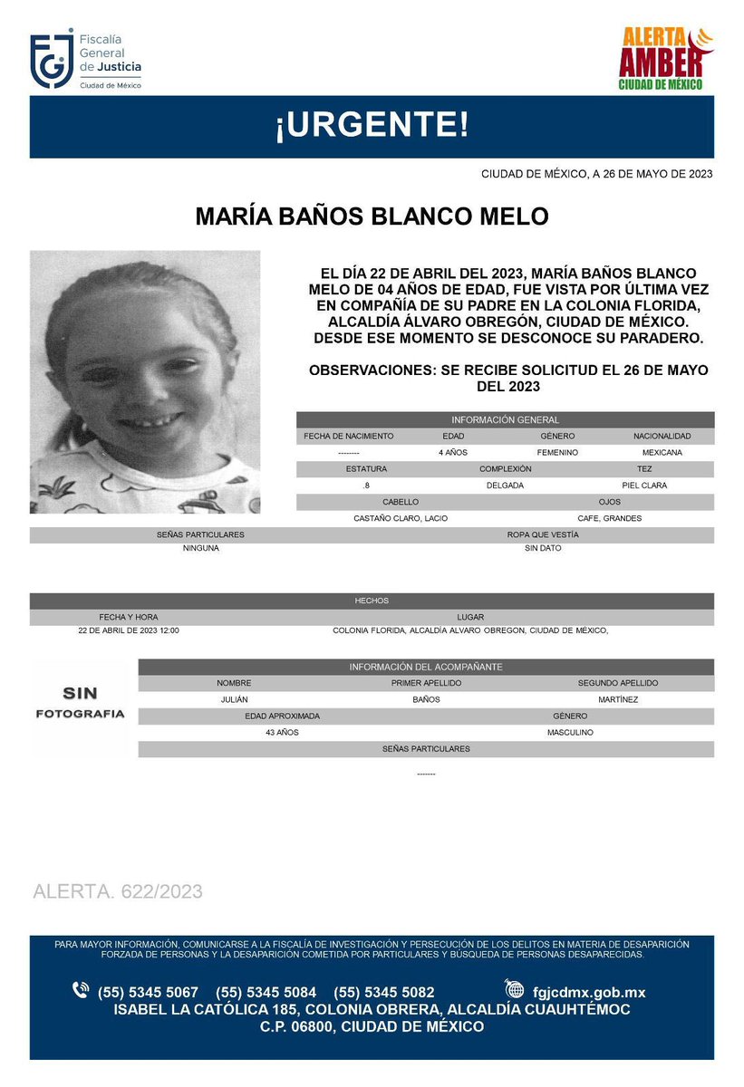 ForensicBit's tweet photo. Favor de #Difundir
Fueron vistos por última vez el 22 de abril de 2023 en compañía de su padre (quien no tenia permiso para llevárselos) y desde entonces se desconoce su paradero.
#HastaEncontrarles
@cynsol @ivannieblas @elwarpig @Olallo_Rubio @cibercrimen https://t.co/zegrpHShoi