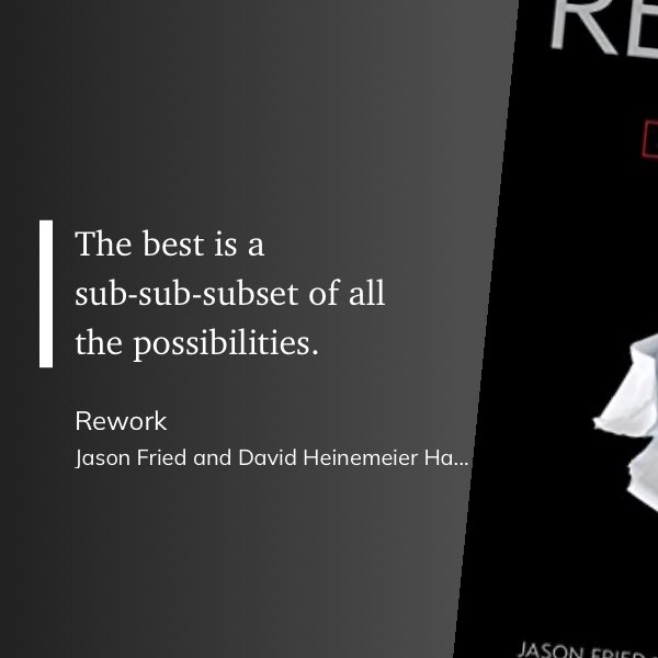 BrianHatano's tweet image. #morningreading 
#rework
⁦@jasonfried⁩ ⁦@dhh⁩