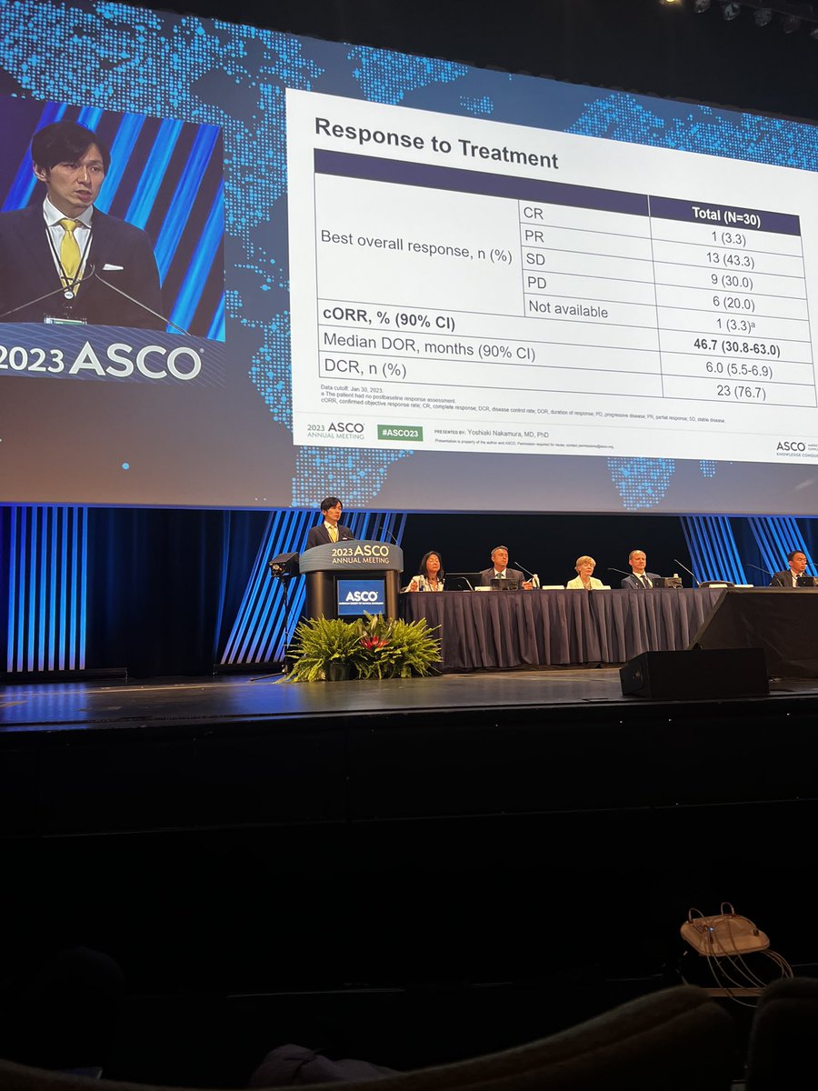 Tucatinib/trastuzumab in 2nd line metastatic HER2 + biliary tract cancer very positive in small phase 2 study #ASCO23