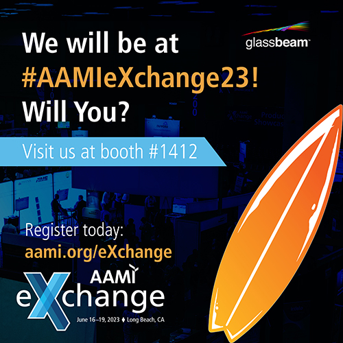 Schedule some time at AAMI eXchange 2023 with a Glassbeam analytics specialist to see how the power of predictive analytics is helping imaging departments improve service engineer efficiency for their critical assets.

Schedule a demo at AAMI eXchange 2023
calendly.com/rob-dewey
