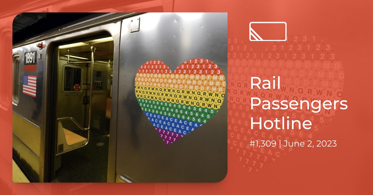 Hotline #1,309 – June 2, 2023 - mailchi.mp/narprail/hotli…

📷: MTAPhotos