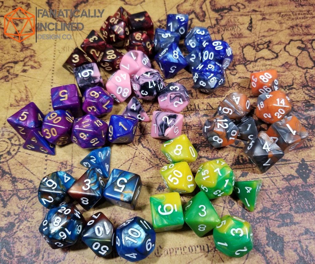 All Dice are on Sale!
Check my Shop or Website! 
etsy.me/2JgJ2uB

#fanaticallyinclined #nevertoomanydice #yeggamers  #dungeonsanddragons #rpg #dnd #gaming #d20 #gamer #roleplay #geek #dnd5e #nerd #roleplayinggame #rollthedice #campaignlife #nerdlife #games #5thedition
