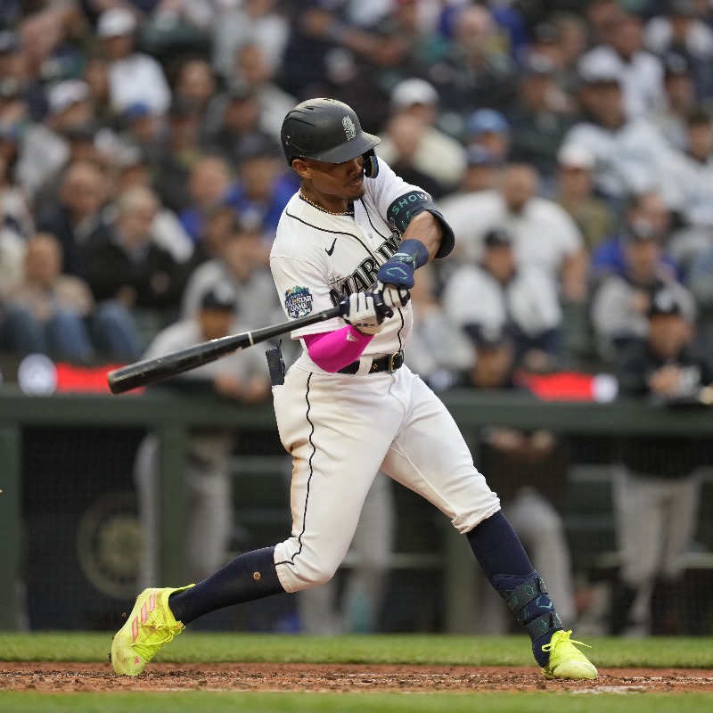 MarinersPR's tweet photo. .@JRODshow44 is one of 4 MLB players with 10+ home runs &amp; 10+ stolen bases this season.

Read more in today's Game Notes: