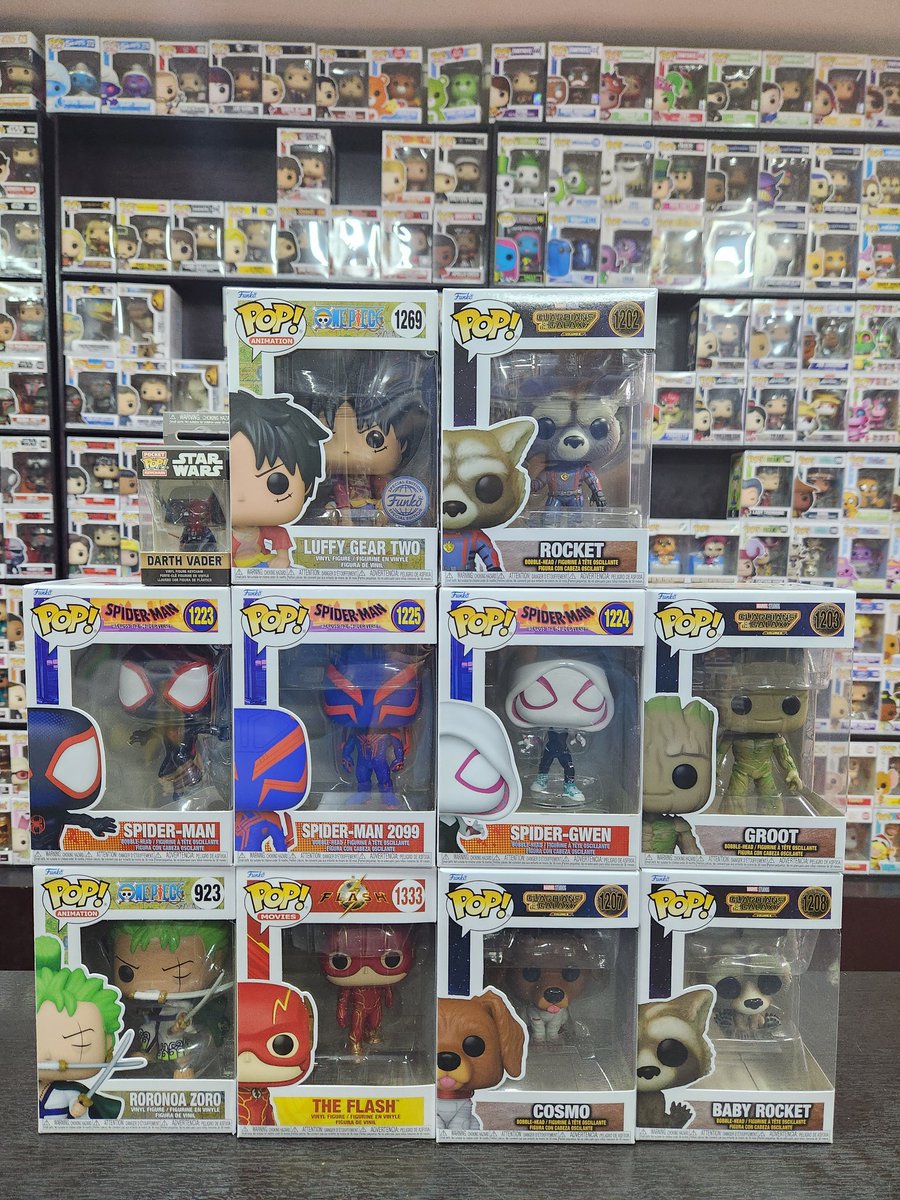 AliennexEcuador's tweet photo. NUEVA MERCADERIA DISPONIBLE WA 0987844819 Envios a todo el Ecuador https://t.co/111LAp7RkQ #funko #funkopop #funkoecuador #GuardiansOfTheGalaxy #SpiderVerse #ONEPIECE https://t.co/sL57QVnppS