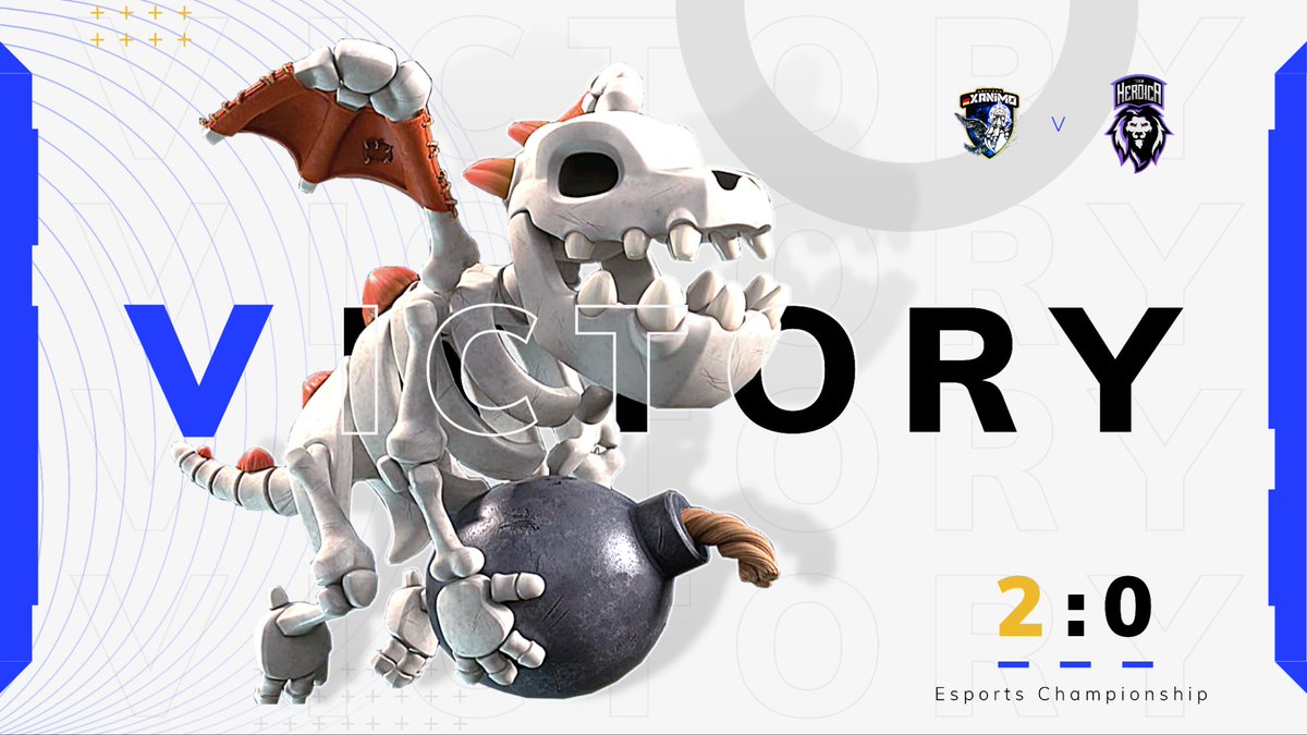 UAeSportsCR's tweet photo. #CR | RESULT 

🏆| @e_SportChampion
🎗| SINGLE ELIMINATION BRACKET 
🆚️| @Heroica_team
✅️| Result: 2 - 0

🎖| MVP: #Melidioas

#ExAnimo #ExAnimoGermany https://t.co/nlPXCz7oAT