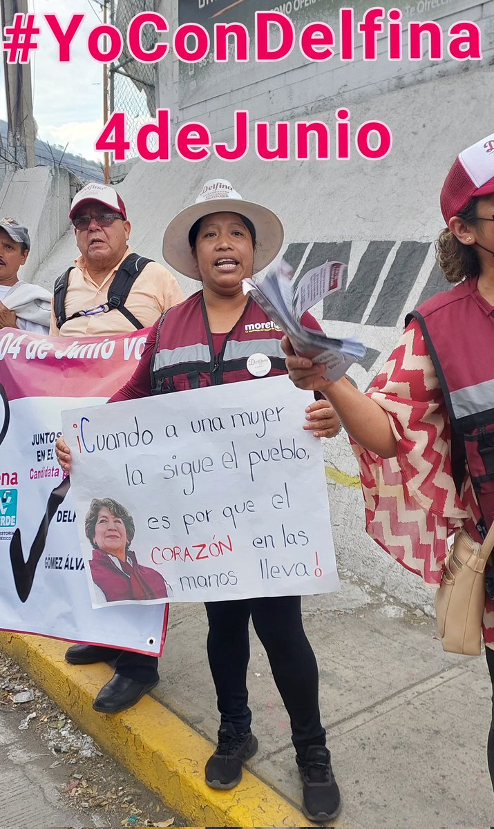 LaTiaVinagres's tweet photo. @indioverdem #YoConDelfina
#4deJunio sal a votar por la transformación de cada estado #VotaDelfinaGobernadora https://t.co/hEDZaSqOsV