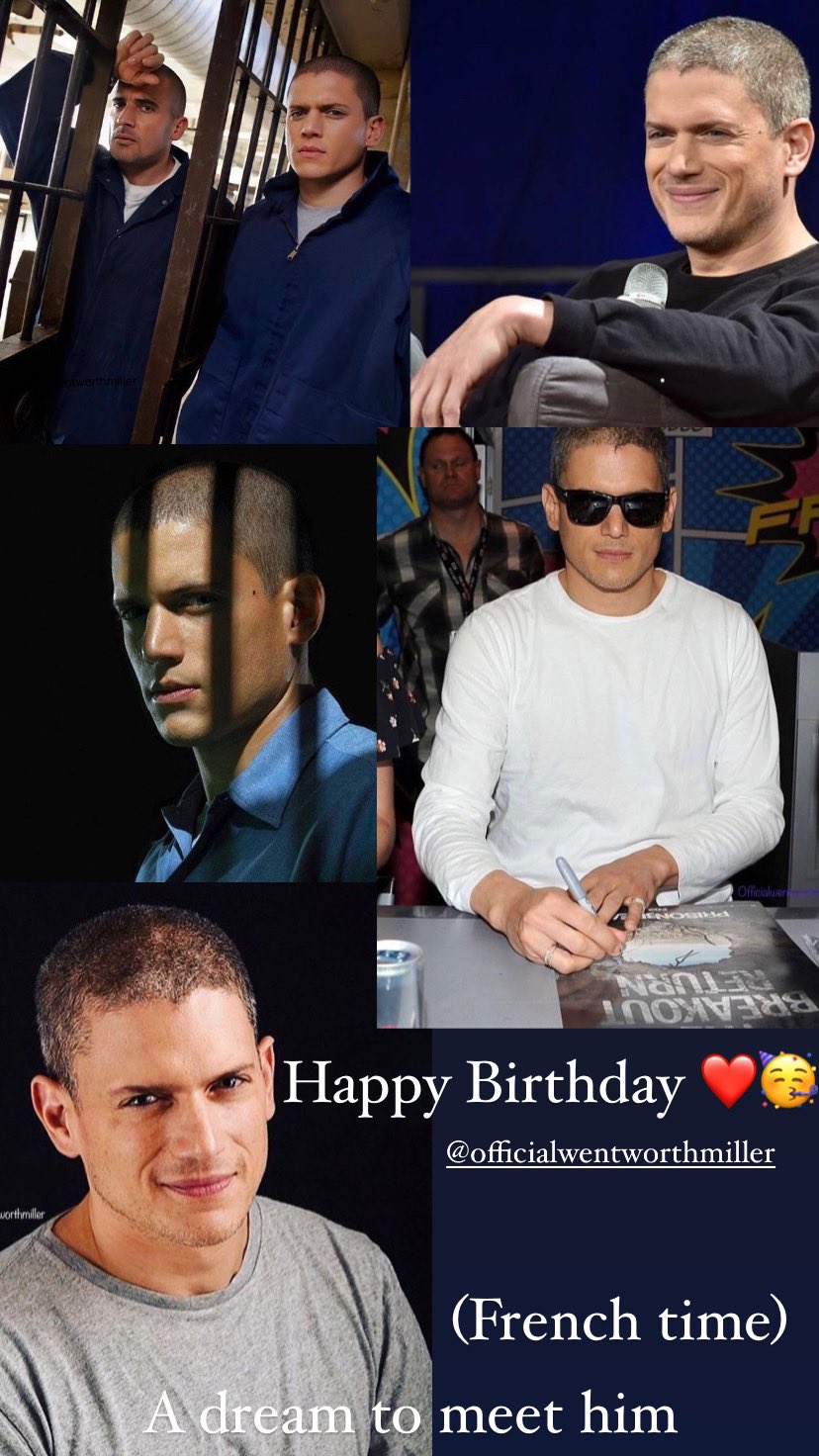 Happy Birthday
Wentworth Miller  50 ans   Un grand ange   