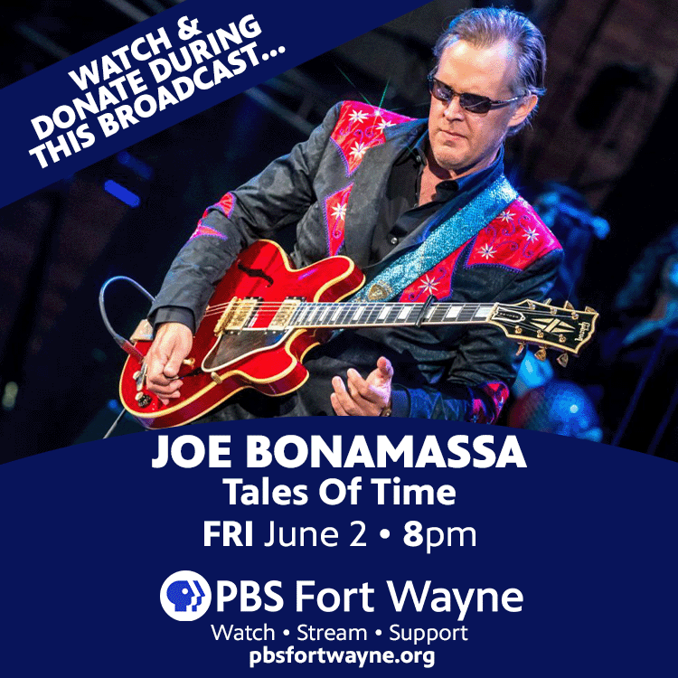 PBSFortWayne's tweet photo. ICYMI-we're going to have #DocWest from @963XKE in our studio during TONIGHT'S @JBONAMASSA special. #TuneIn #TurnItUp #RockWithUs https://t.co/cCxCbi4nT3