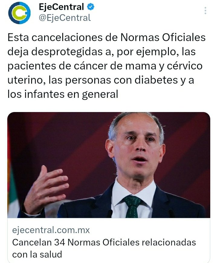 Hoy el viejito salivoso canceló algo de lo poco que nos quedaba
¿Qué más quieren para ver su estela de muerte y pobreza?
Y los legisladores ? (ejem: Armenta, Mier y Cravioto) empinados, 
como les dijo Germán Martínez 😏