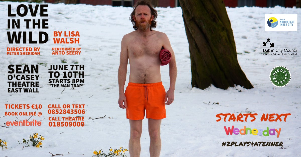 AntoSeery's tweet photo. Enjoy the sunshine this weekend. Dont forget the sun cream. #theatre #eastwall #Dublin #2plays4atenner https://t.co/F319GxUJTl https://t.co/zNBzcDd5ES