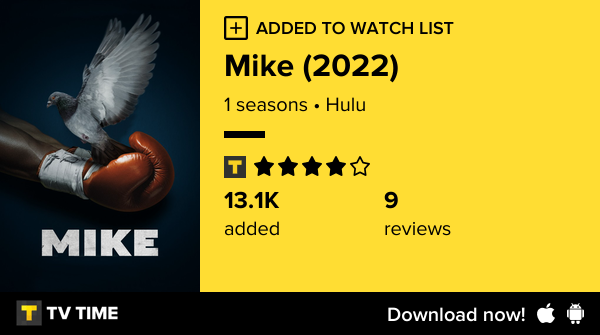 Jazzca's tweet photo. I've just started following Mike (2022) https://t.co/xdDhhnHACF #tvtime https://t.co/Aw1vbX0mPF