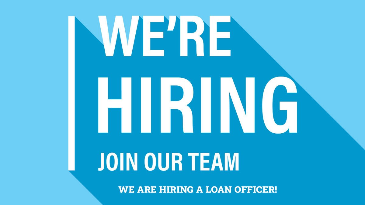 Looking for a fulfilling career with a positive work environment? We're hiring a Loan Officer! Check out all of the information and fantastic benefits here: bit.ly/3NbVLA4