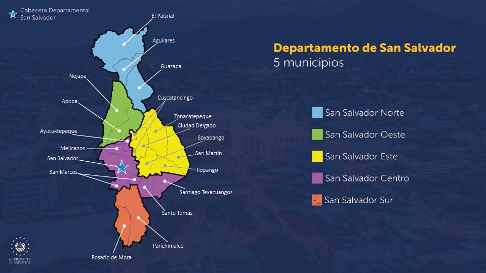 TCS NOTICIAS on Twitter "Ahora El departamento de San Salvador