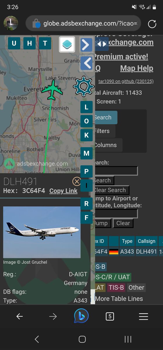 norb420's tweet photo. #3C64F4 as #DLH491 From Seattle Sea-Tac International Airport KSEA  to Frankfurt Airport EDDF https://t.co/5rHEWyg5fi