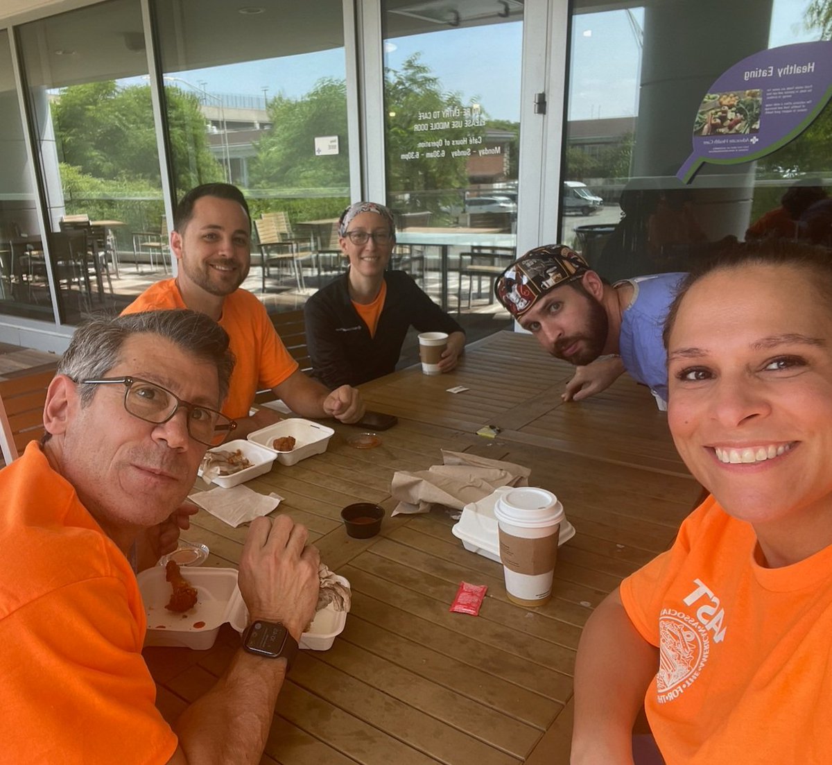 June is #GunViolenceAwarenessMonth
and June 2-4 is #WearOrange weekend
Our CMC trauma attendings are spreading the word with #AAST shirts 

@traumadoctors @everytown @traumadoctorsam
#stopgunviolence #traumasurgery #ThisIsOurLane