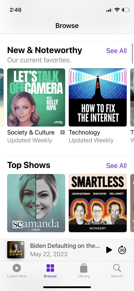 I’m so happy to see @EFF’s podcast How to Fix the Internet featured by Apple today. Congrats to the EFF and @pacificcontent teams on producing a forward-thinking, incisive, and positive podcast.