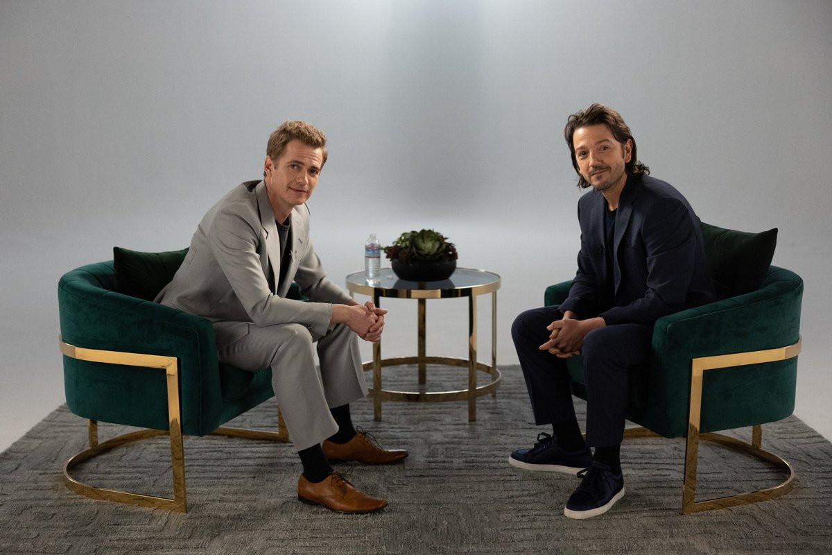 comforthayden's tweet image. hayden christensen and diego luna for variety’s actors on actors.