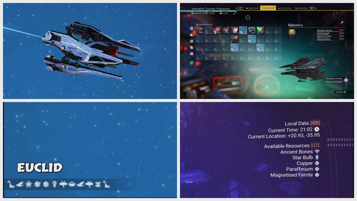 Frequencey71's tweet image. Sentinel Interceptor, Euclid #NMSInterceptor #NoMansSky #NoMansSkyShip #NMSPhotography #ShareFactoryStudio #PS5Share