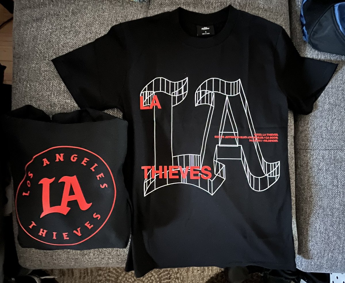 Clickster42's tweet image. #LAThieves Merch came in, ready for Vegas #CDLChamps