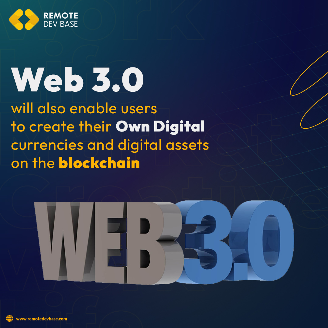RemoteDevBase's tweet image. Are you ready to enter the exciting world of Web 3.0? Not only will this new era of the internet offer faster speeds and more seamless experiences.
remotedevbase.com
#remotedevbase #remotejobs #virtualassistantlife #blockchain #Web3