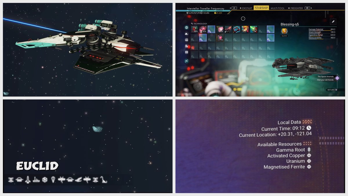 Frequencey71's tweet image. Sentinel Interceptor, Euclid #NMSInterceptor #NoMansSky #NoMansSkyShip #NMSPhotography #ShareFactoryStudio #PS5Share