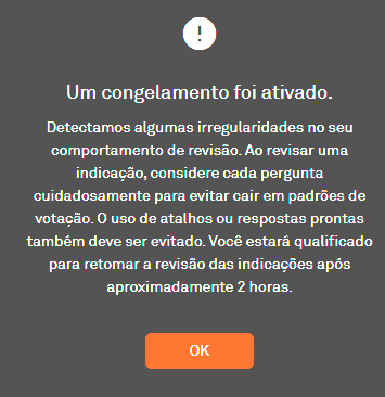 VicDelgado's tweet photo. @jogadaexcelente Recusei 2 pontos seguidos por estarem fora dos critérios e tomei block. Sistema falho demais e ainda querem que façam 170 revisões por dia. https://t.co/rVINrq8mCs