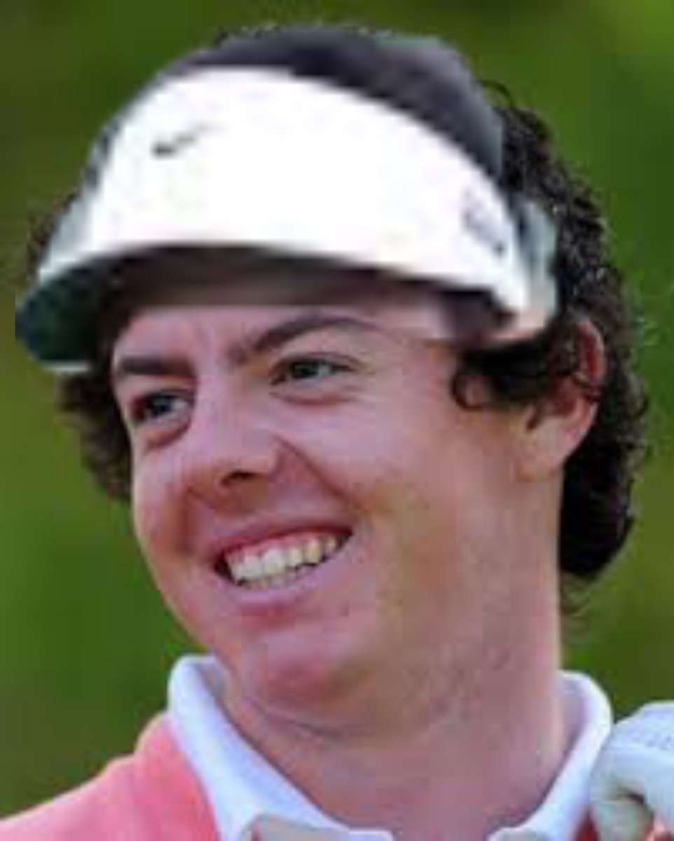 The1Gill2's tweet photo. @McIlroyRory Ror I think you should switch out of that hat… your approaching the turn in the career it’s time…. To talk to @nike and get a visor going with that wedge salad of old 🍺 https://t.co/nuO14rOxuz
